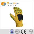 safety gloves mechanical gloves leather working gloves